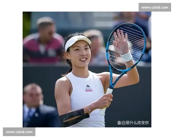 温网激战!王欣瑜强势晋级,下轮 CCTV5 直播,一起为中国金花助威!